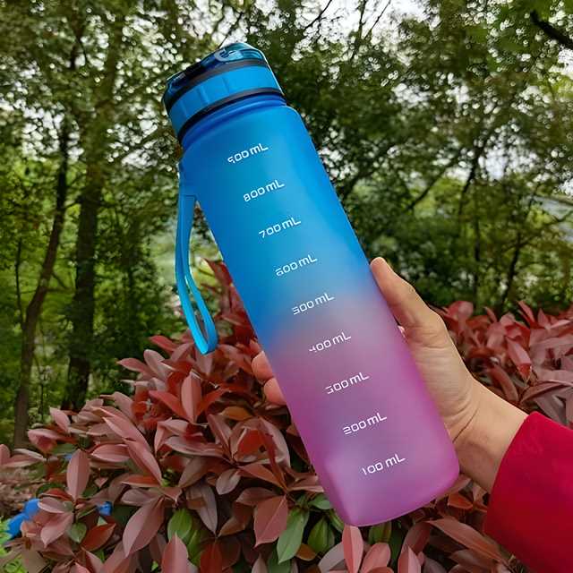 Sport Print Water Bottle