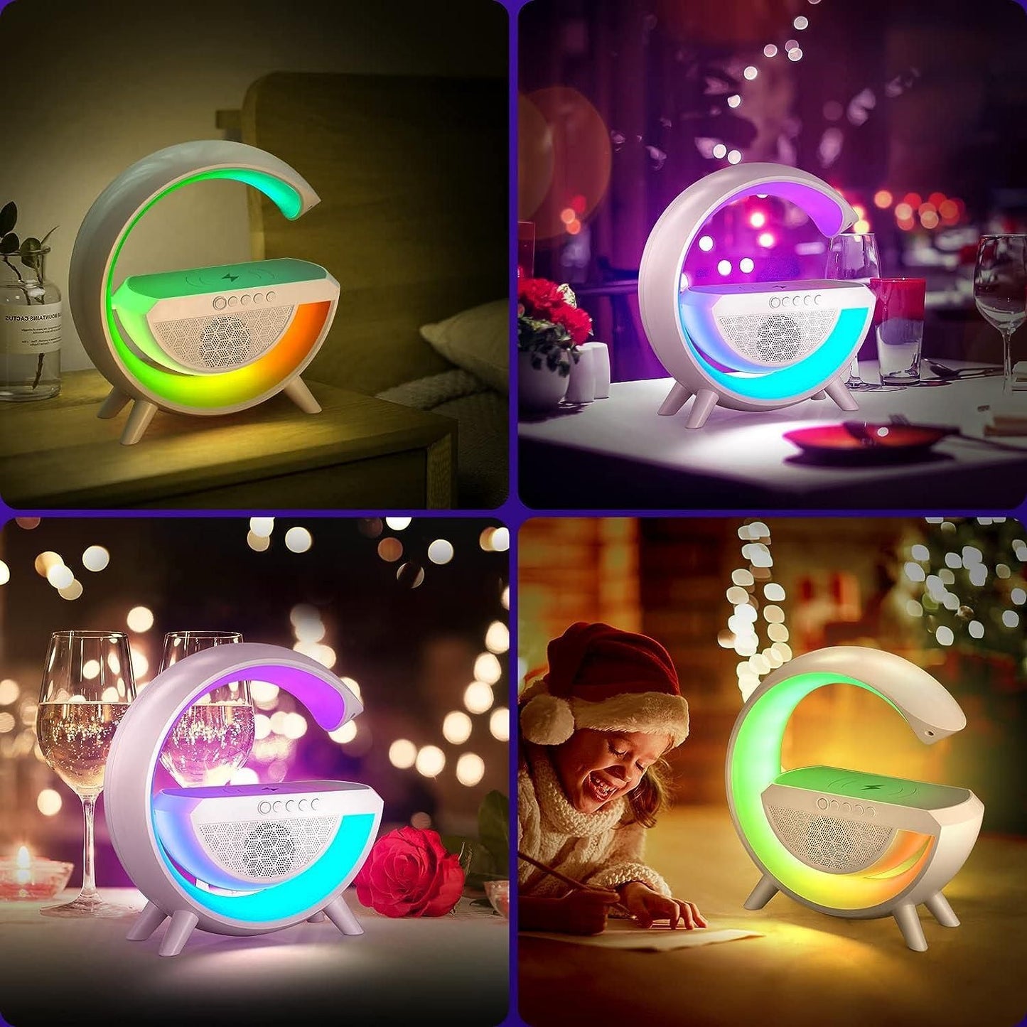 G Shape Lamp with wireless charging