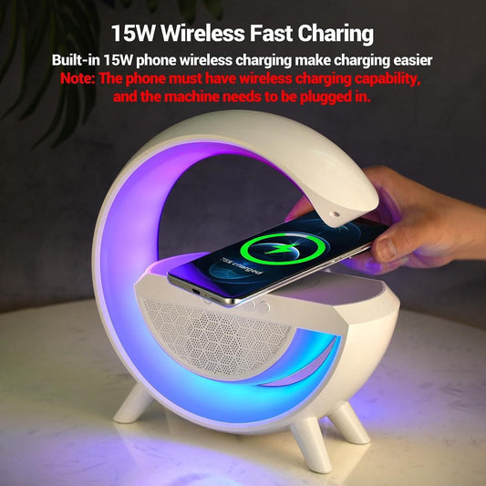 G Shape Lamp with wireless charging